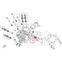Čidlo teploty vody CFMOTO- RX510, X5, UTV530                                                                                                                                                                                                              