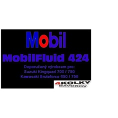 Olej do zadní rozvodovky s mokrou brzdou. Mobilfluid 424 1l                                                                                                                                                                                               