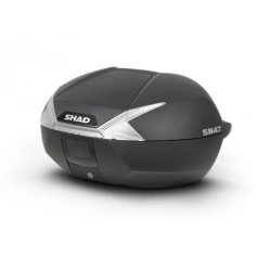 Vrchní kufr na motorku SHAD SH47 černý                                                                                                                                                                                                                    