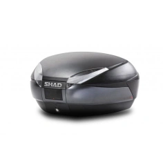 Vrchní kufr na motorku SHAD SH48 černý                                                                                                                                                                                                                    