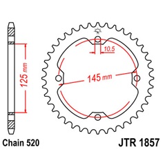 Rozeta JT YAMAHA 42 zubů                                                                                                                                                                                                                                  