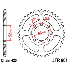 Rozeta JT35z, Suzuki LTZ 50 84-01                                                                                                                                                                                                                         