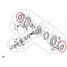 Gufero zadní rozvodovky - CFMOTO                                                                                                                                                                                                                          