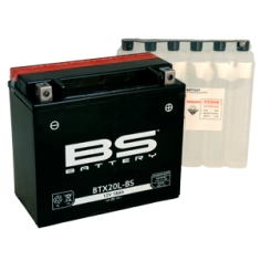 Baterie BS BTX20L-BS plus na pravé straně                                                                                                                                                                                                                 