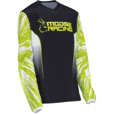 Dress dětský MOOSE Agroid Jersey černá žlutá