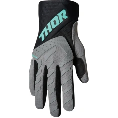 Dětské rukavice THOR SPECTRUM BLACK/GRAY/MINT XXS