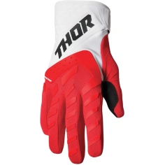 Dětské rukavice THOR SPECTRUM červená bílá XXS