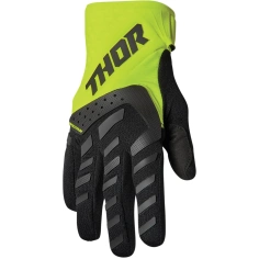 Dětské rukavice THOR SPECTRUM zelená černá XXS