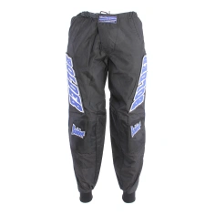 BOLDER 38 Kalhoty Motocross Kids černo - modrá