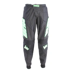 BOLDER 38 Kalhoty Motocross Kids černo - zelená