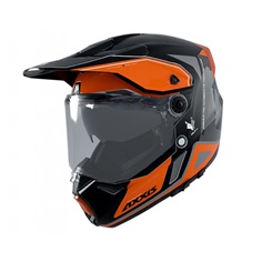 Helma Enduro AXXIS WOLF DS matná fluo oranžová