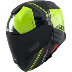 Výklopná helma AXXIS GECKO SV ABS epic b3 lesklá fluor žlutá