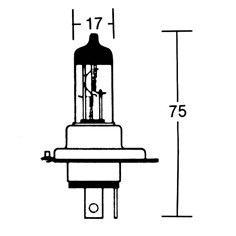 Žárovka HS1 35w/35W                                                                                                                                                                                                                                       