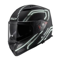 Helma Helma LS2 FF324 METRO FIREFLY Matt Black, FOG FIGHTER (PINLOCK)