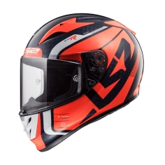 Helma LS2 FF323 ARROW C EVO STING BLUE FLUO ORANGE