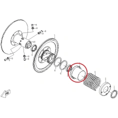 Pouzdro pružiny - CFMOTO                                                                                                                                                                                                                                  