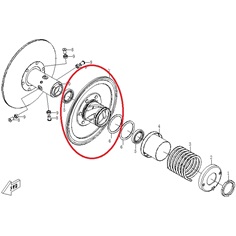 Talíř variatoru zadní 1 CFMOTO                                                                                                                                                                                                                            
