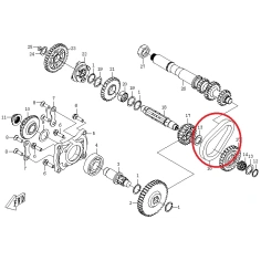 Řetěz zpátečky  CFMOTO                                                                                                                                                                                                                                    