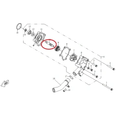 Hřídel vodní pumpy - CFMOTO                                                                                                                                                                                                                               