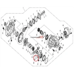 Středový čep předního diferencialu- CFMOTO                                                                                                                                                                                                                