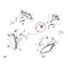 Světlo pro nasvícení SPZ CFMOTO                                                                                                                                                                                                                           