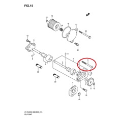 Šroub olejový pumpa Suzuki LT-R450Z                                                                                                                                                                                                                       