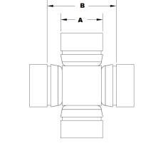 Kříž kardanu All Balls 19-1001                                                                                                                                                                                                                            