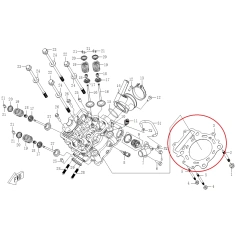 Těsnění pod hlavu X6 - CFMOTO                                                                                                                                                                                                                             