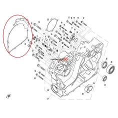 Těsnění spojky - CFMOTO X8                                                                                                                                                                                                                                