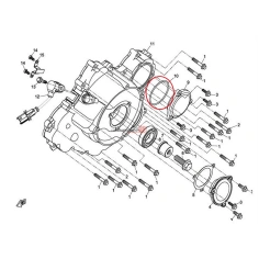 O-kroužek-víčko olejového filtru CFMOTO                                                                                                                                                                                                                   