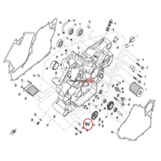 Vodítko řetězu - CFMOTO                                                                                                                                                                                                                                   