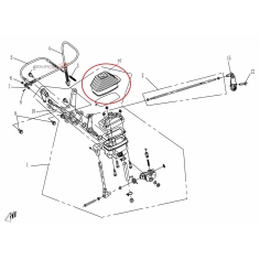 Manžeta Řadící páky  CFMOTO                                                                                                                                                                                                                               