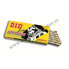 ATV X-Kroužkový řetěz D.I.D Chain 520ATV 94 L Zlatá/Černá                                                                                                                                                                                                 