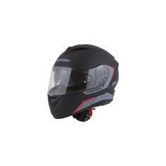 Helma Cassida Compress  (černá matná/šedá/červená)