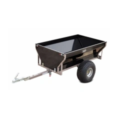 Vozík za čtyřkolku, černý, SHARK WOOD 550                                                                                                                                                                                                                 