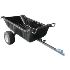 Vozík za čtyřkolku černý, SHARK GARDEN 680                                                                                                                                                                                                                