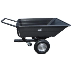 SHARK GARDEN 150 S ADPATÉREM NA TAŽNÉ, VOZÍK ZA ČTYŘKOLKU, ČERNÝ