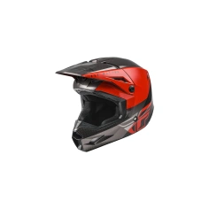 Helma dětská FLY RACING(černá/šedá/červená)                                                                                                                                                                                                               