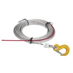 LANO DO NAVIJÁKU OCELOVÉ S HÁKEM                                                                                                                                                                                                                          