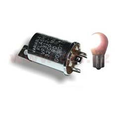 Přerušovač směrových světel 12V (bimetal, polarizovaný)                                                                                                                                                                                                   