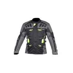 Adventure turismo bunda enduro šedá/černá/fluo žlutá