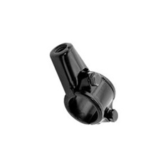 Adaptér zrcátka M10/1,25 levý závit (22,2 mm) černý                                                                                                                                                                                                       