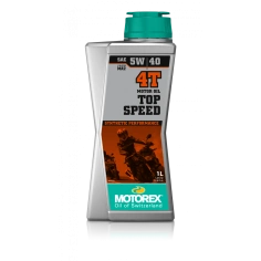 Motorex TOP SPEED 4T 5W40 1L                                                                                                                                                                                                                              