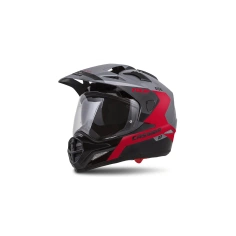 Helma Cassida Compress  (ŠEDÁ/ČERVENÁ/ČERNÁ, PLEXI S PŘÍPRAVOU PRO PINLOCK)