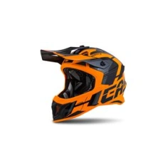 PŘILBA CROSS PRO II CONTRA, CASSIDA (ORANŽOVÁ/ŠEDÁ/ČERNÁ) VEL. L