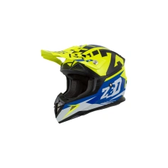 Helma dětská ZED (MODRÁ/ŽLUTÁ FLUO/ČERNÁ/BÍLÁ)