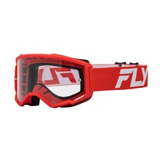 Brýle FOCUS, FLY RACING (ČERVENÁ/BÍLÁ)                                                                                                                                                                                                                    