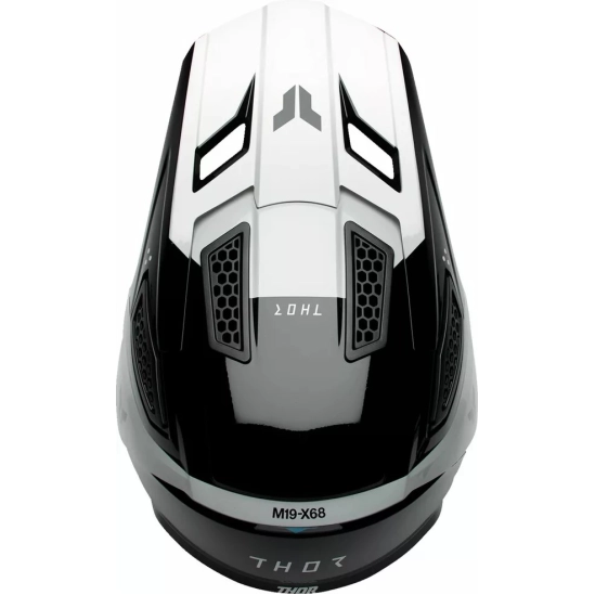 Helma Thor - Fleet Storm černá/bílá