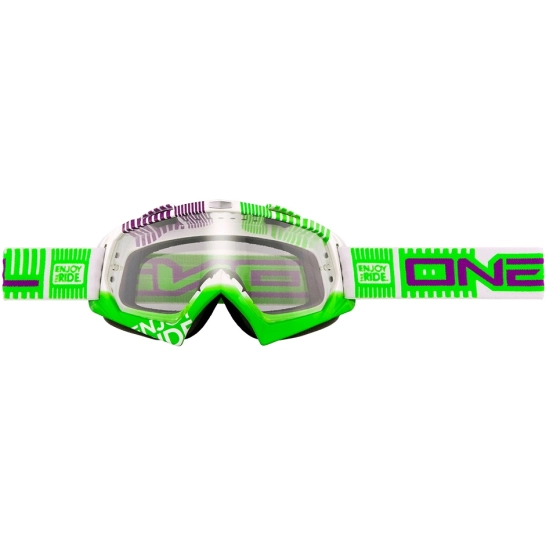 O´Neal B-Flex brýle ETR bílá/zelená                                                                                                                                                                                                                       