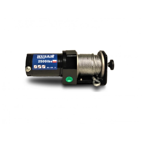 Naviják Husarwinch BST 2500, 12V, ocelové lano                                                                                                                                                                                                            